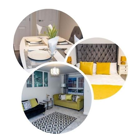 Cozy 3 Bed Sasha House In Beeston Nottingham Villa Bagian luar foto